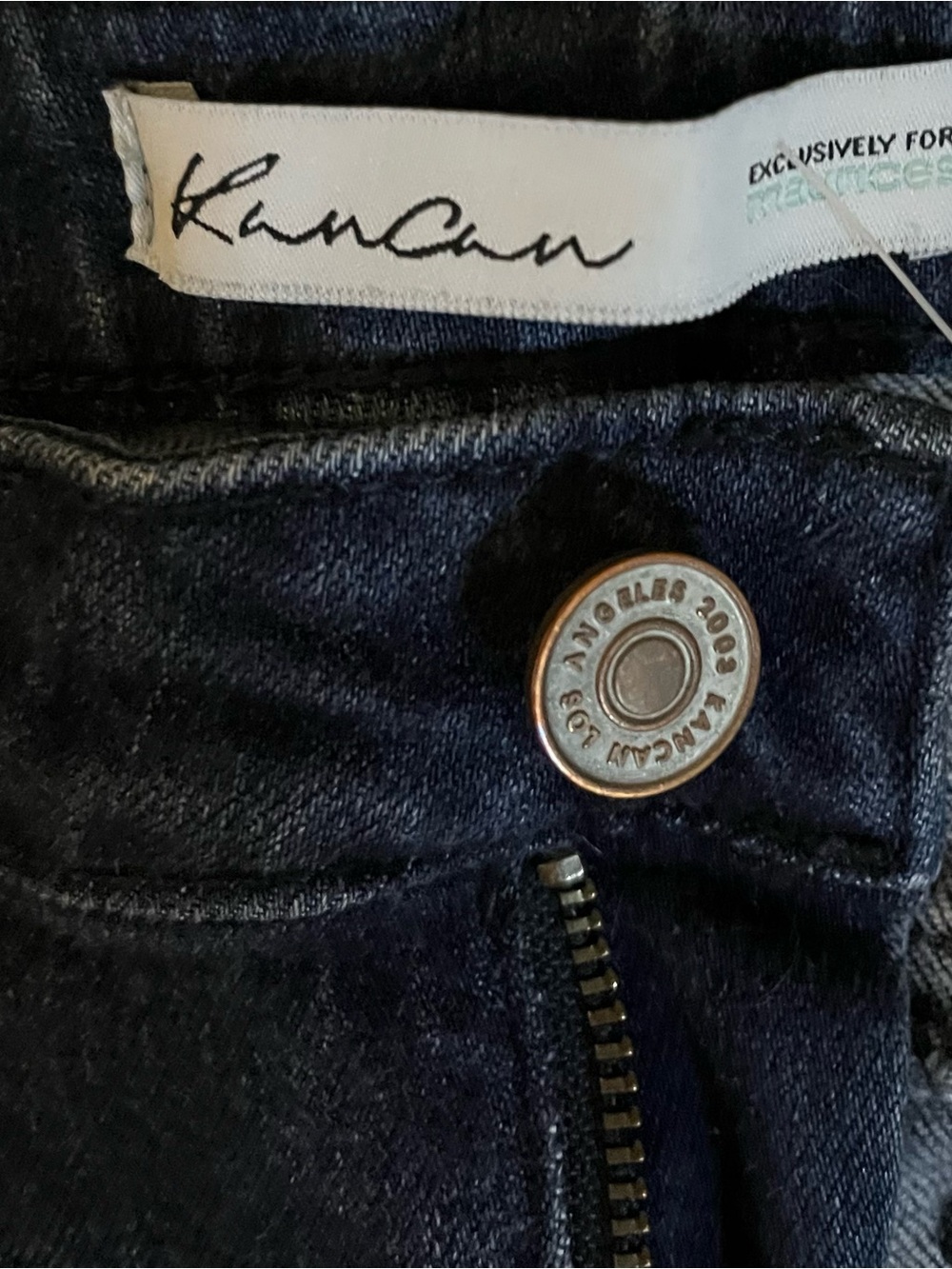 KanCan High-Rise Skinny Dark Blue Jeans size 28 - Picture 10 of 11